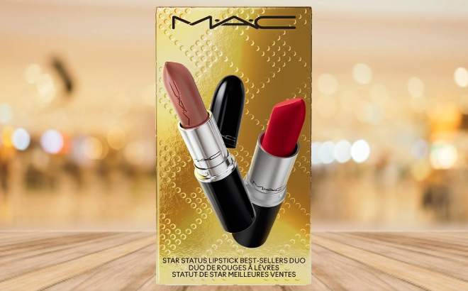 MAC 2 Piece Star Status Lipstick Holiday Set