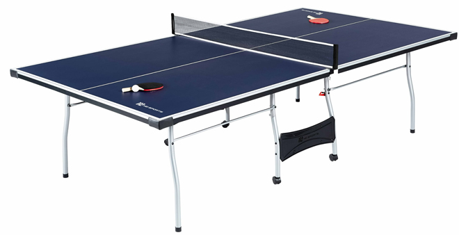 MD Sports Table Tennis Table with Paddles Balls