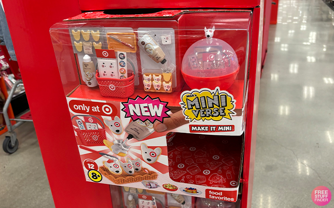 MGAs Miniverse Make It Mini Target Food Favorites on a Shelf at Traget