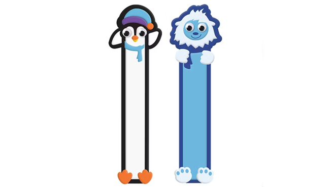 Make Your Own Penguin or Yeti Bookmark