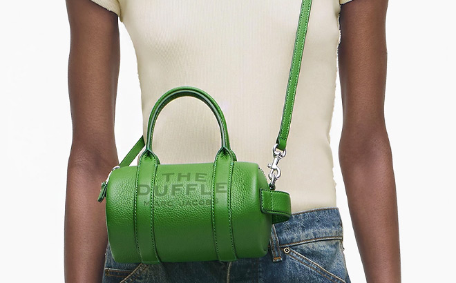 Marc Jacobs The Leather Mini Duffle Bag