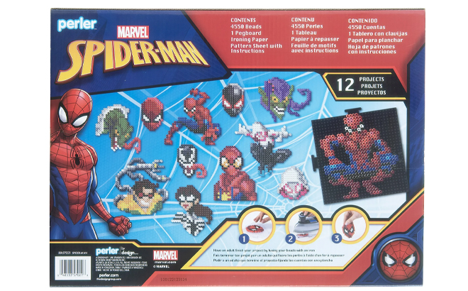 Marvel Spider Man Fused Bead Deluxe Box by Perler