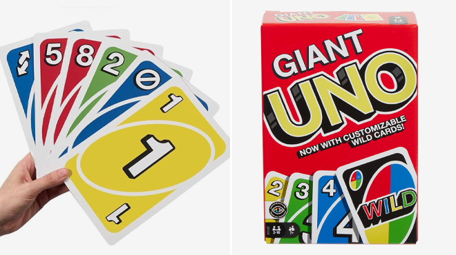 Mattel Games ​Giant UNO Card Game