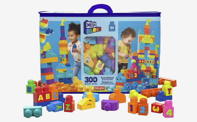 Mega Bloks 300 Piece Building Set