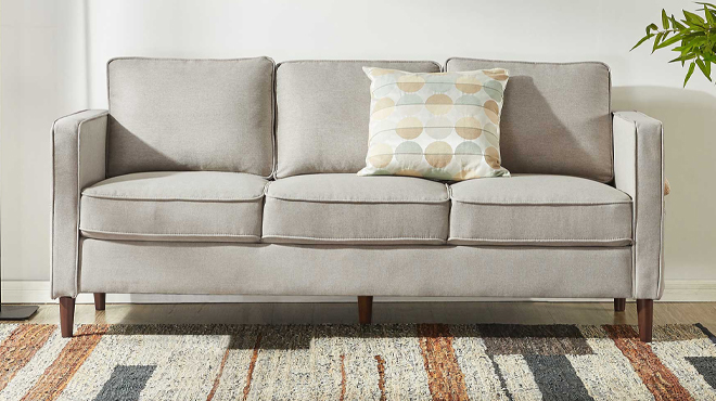 Mellow Hana 78 Inch Square Arm Sofa