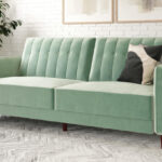 Mercury Row Convertible Sofa in a Room