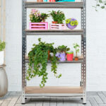 Metal 5 Tier 60 Storage Shelves