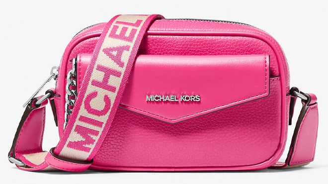 Michael Kors Maisie Small Pebbled Leather Camera Bag