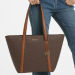 Michael Kors Pratt Large Signature Logo Tote Bag