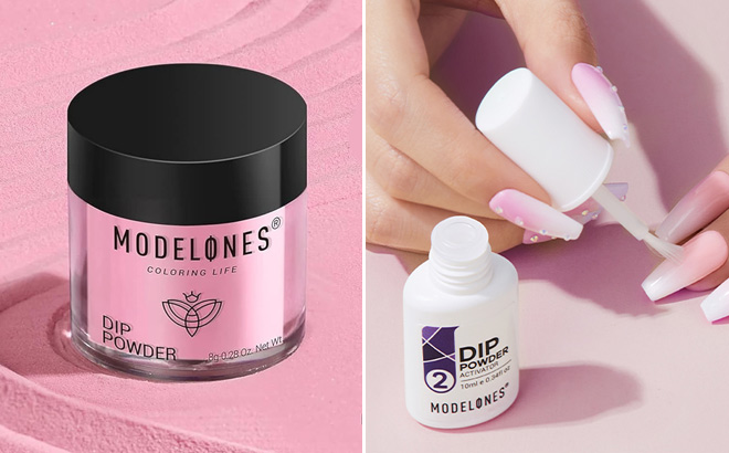 Modelones 20 Color Dip Powder Nail Kit