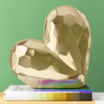 Modern Heart Novelty Sculpture