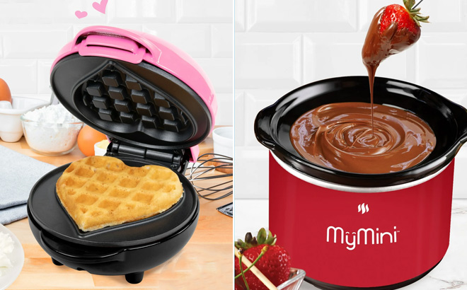 MyMini Heart Waffle Maker