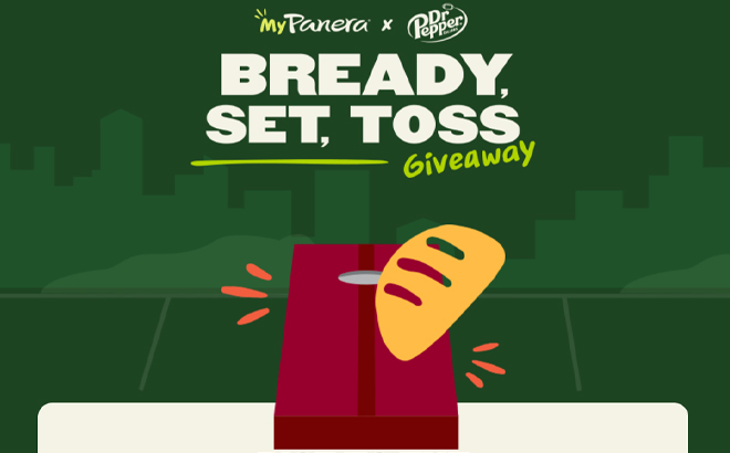 MyPanera x Dr Pepper Bready Set Toss Giveaway