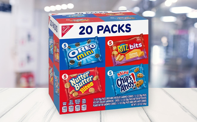 Nabisco Classic Mix Variety Pack on the Table