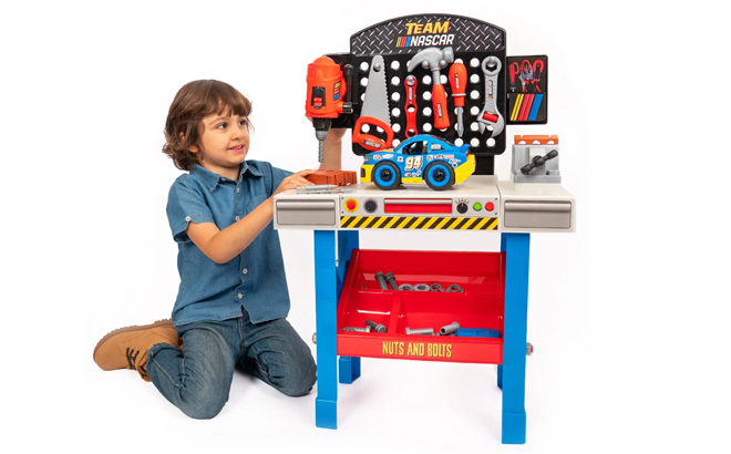 Nascar Work Bench Playset