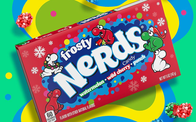 Nerds Frosty Holiday Candy Theater Box