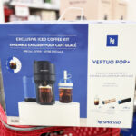 Nespresso Vertuo Pop Iced Coffee Bundle on a Cart