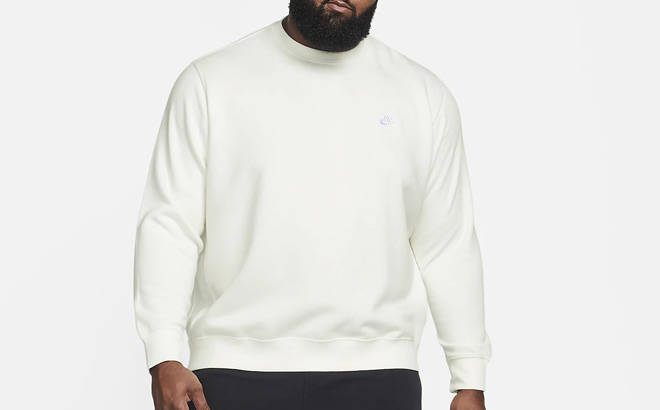 Nike Mens Fleece Crew Top