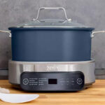 Ninja Foodi 6 5 Quart 8 in 1 Cooker Pro on a Table