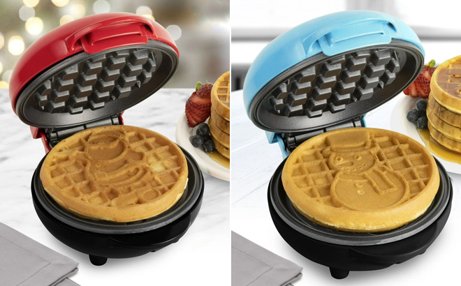 Nostalgia MyMini Electric Waffle Makers