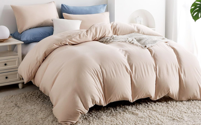 OAITE King Size Microfiber Duvet Cover