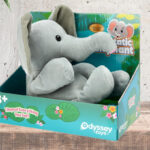 Odyssey Toys Animatronic PlayWithMePlush Elephant on a Table