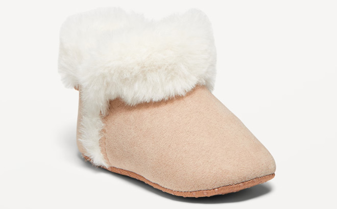 Old Navy Cozy Faux Fur Baby Bootie