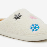 Olivia Miller Snowflake Slippers