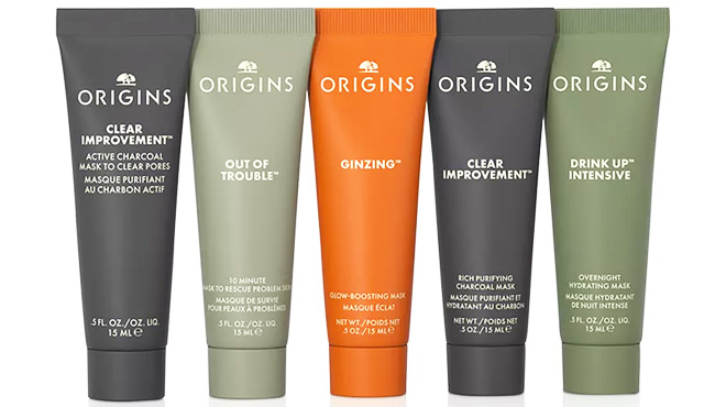 Origins 5 Piece Mini Face Mask Essentials Gift Set