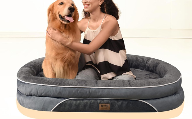 Orthopedic Waterproof Large Dog Bed