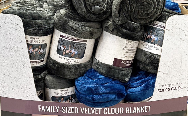 Oversized Cozy Night Cloud Throw Blankets