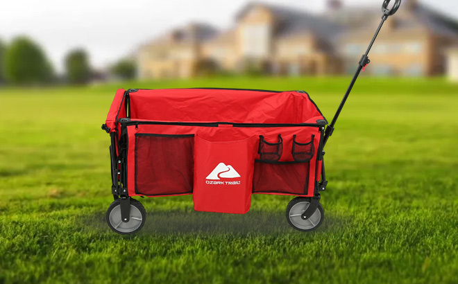 Ozark Trail Camping Utility Wagon in Red