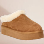 Pawz Women's Cozy Lined Platform Slipper