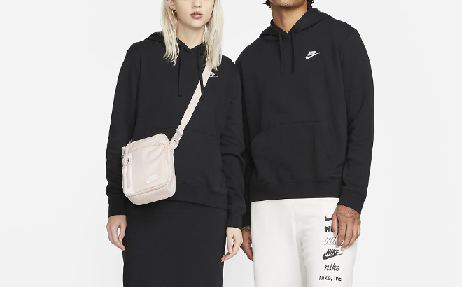 People Wearing Nike Sportswear Club Fleece