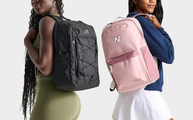 People wearing New Balance Backpacks