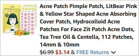 Pimple Patches Checkout