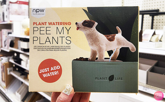 Plant Watering Figure in Hand