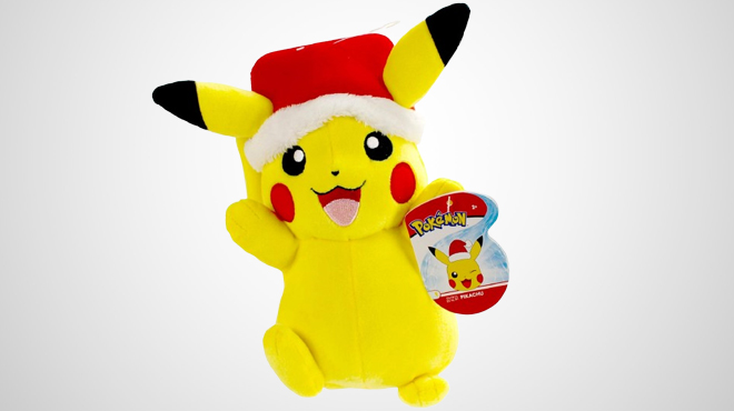 Pokemon Pikachu Holiday Plush