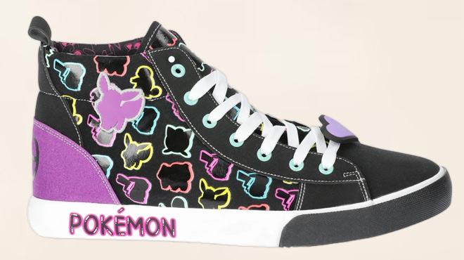 Pokemon Women's High Top Platform Shoe