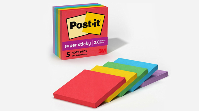 Post It Super Sticky Notes 2