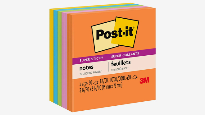 Post It Super Sticky Notes 4