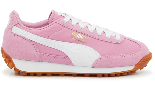 Puma Womens Easy Rider Sneakers in Pink