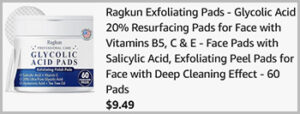 Ragkun Exfoliating Glycolic Pads 60 Count Screenshot