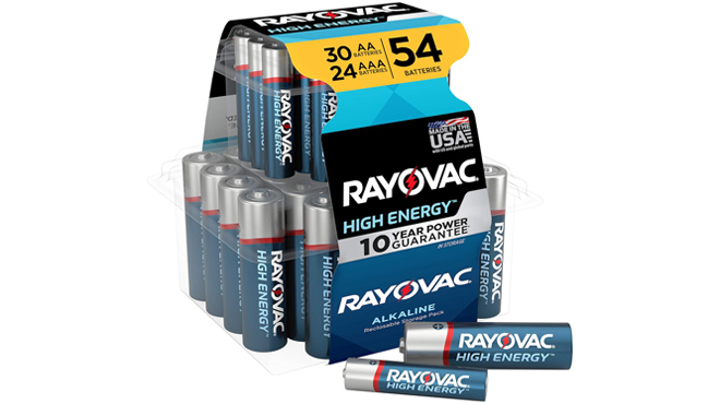 Rayovac AA AAA Alkaline Batteries