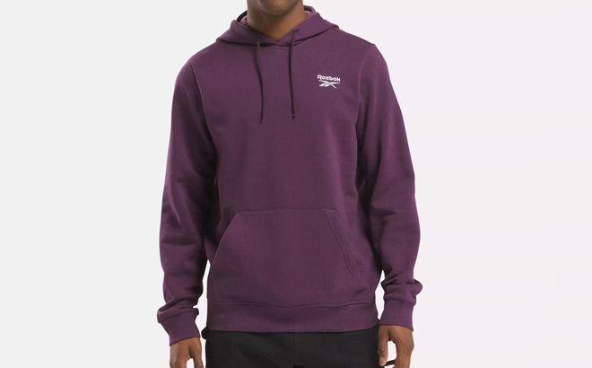 Reebok Mens Fleece Hoodie