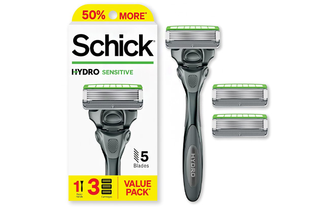 Schick Razor with 3 Refills