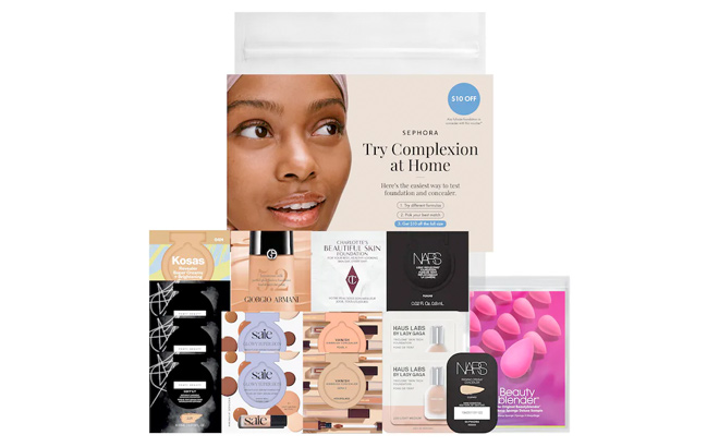 Sephora Favorites Complexion Try On Sample Bag With Redeemable Voucher