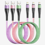 ShSiXin iPhone 6 Feet Charger Cable 3 Pack