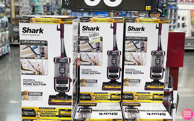 Shark Navigator Upright Vacuum Cleaner in Purple