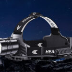 Sinvimes 990000 Lumen LED Rechargeable Headlamp